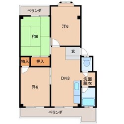 第２マンション岡本の物件間取画像